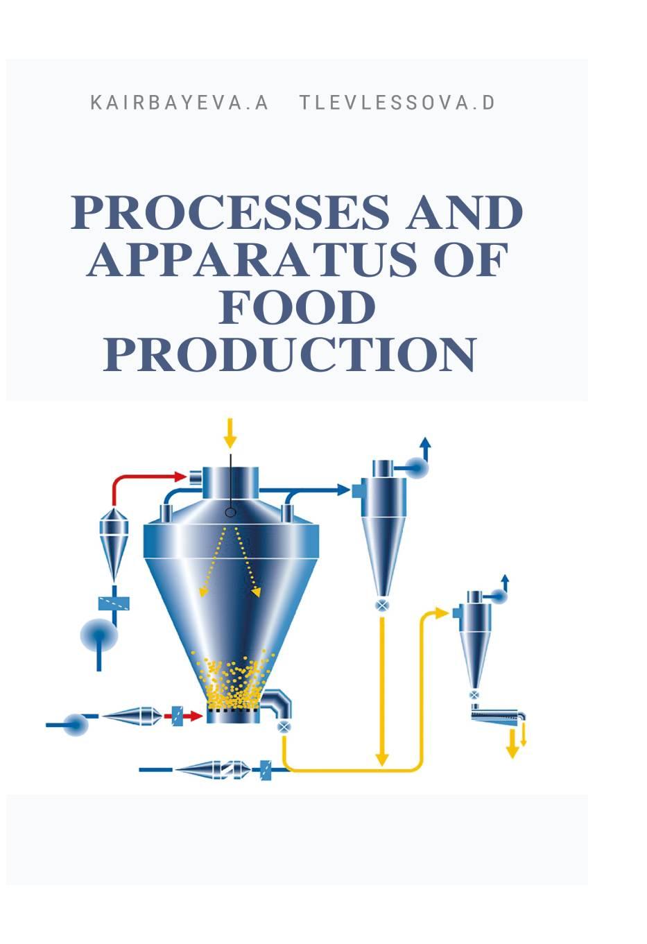 Processes and apparatus of food production: Textbook.