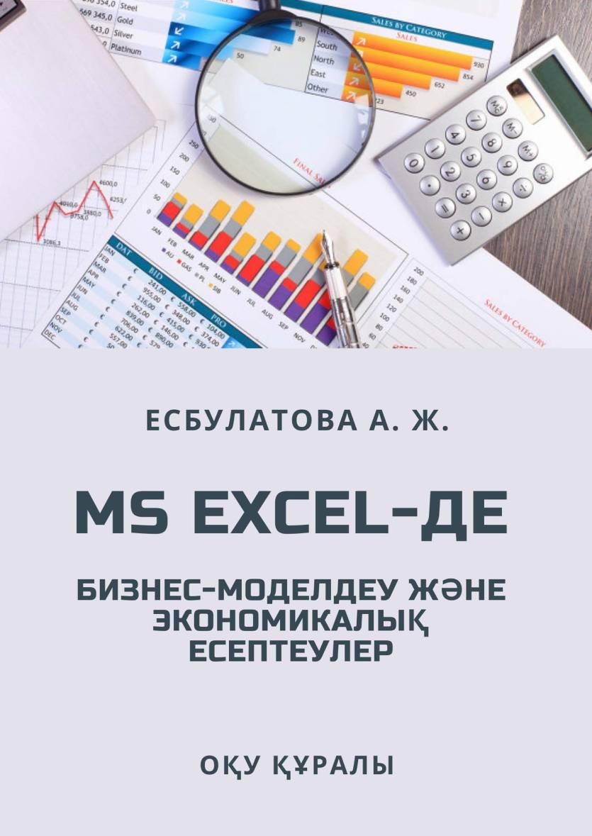 MS EXCEL-де бизнес-моделдеу және экономикалық есептеулер: оқу құралы.