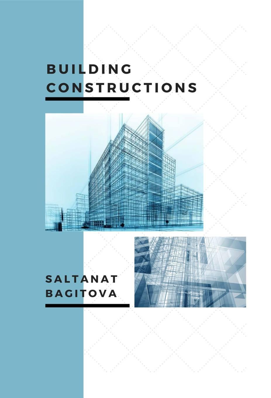 Building constructions.Textbook.
