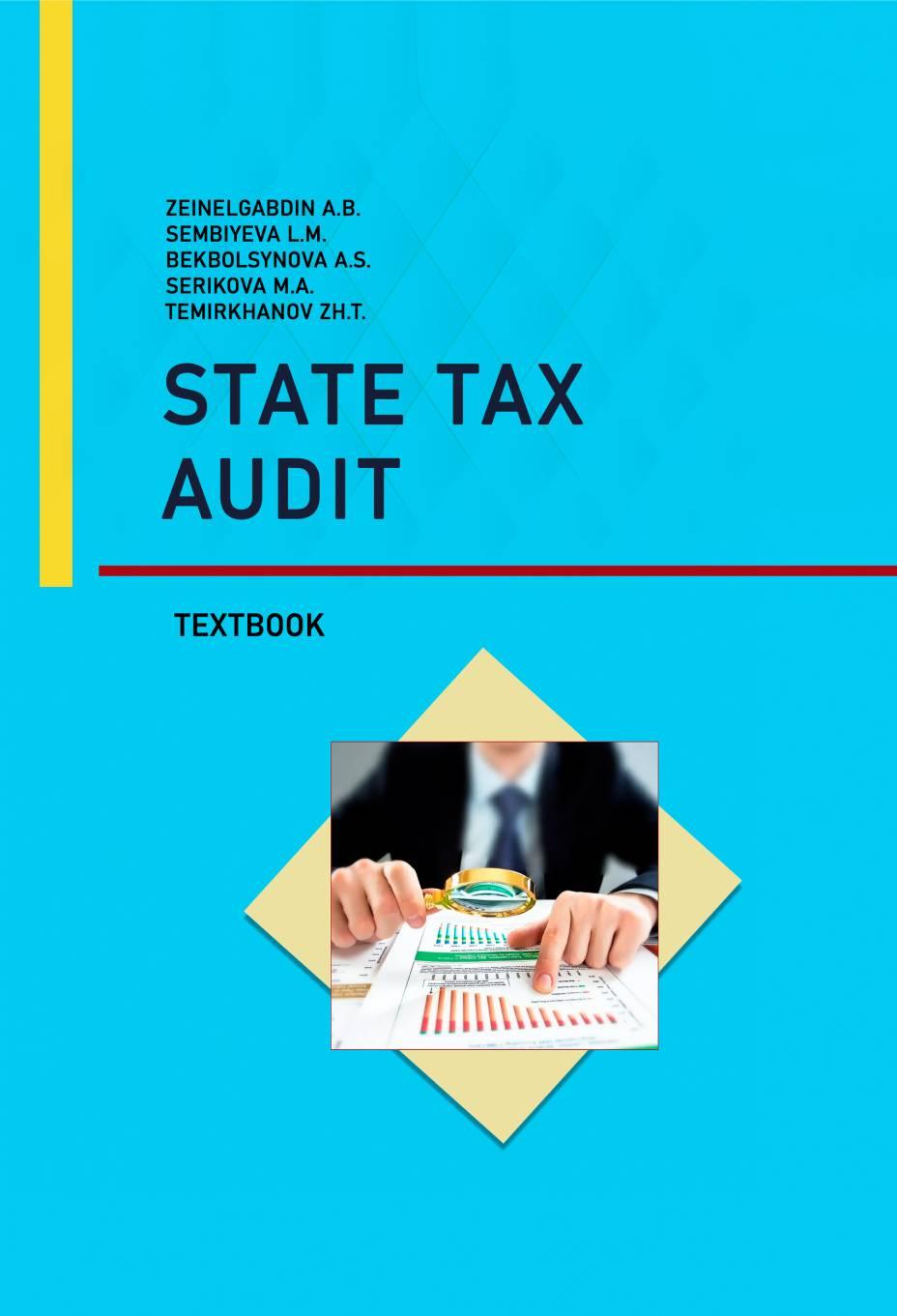 State Tax Audit. Textbook